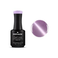 Lavender Halo Pastel Cat Eye Gel Polish by Pink Mask - lavender magnetic gel polish with fine magnetic particles for a luminous cat eye effect.