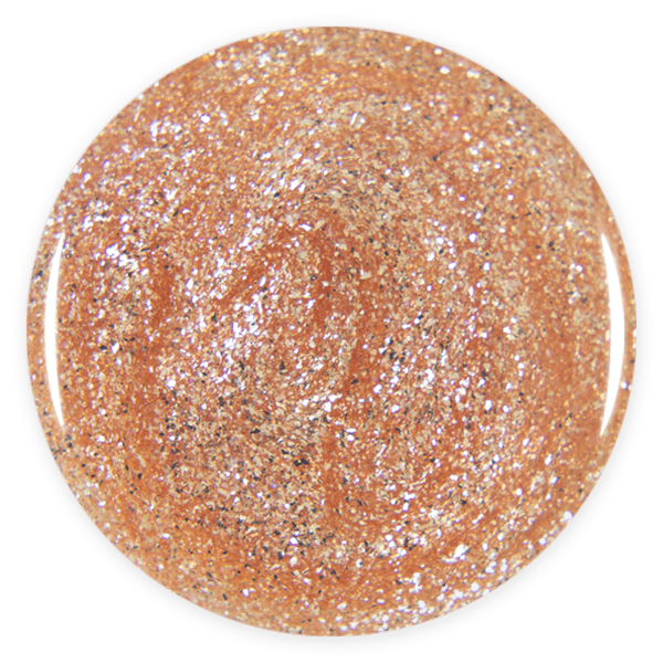 Glitter Gel Color - Pink Mask - vibrant nail polish with sparkling glitter for nail designs