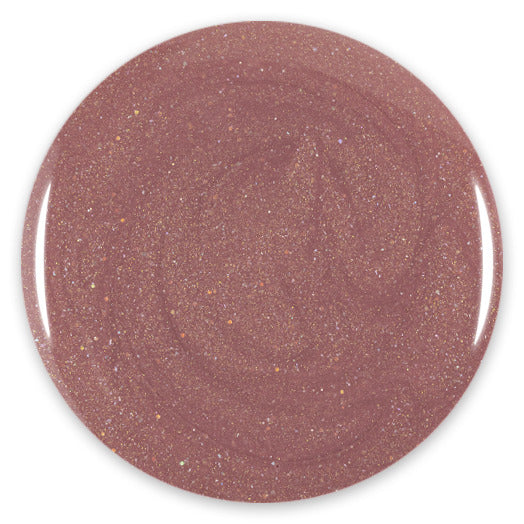 Gel Color - Rubber Base Coat - Sparkly Pink - Pink Mask USA - Gel Polish