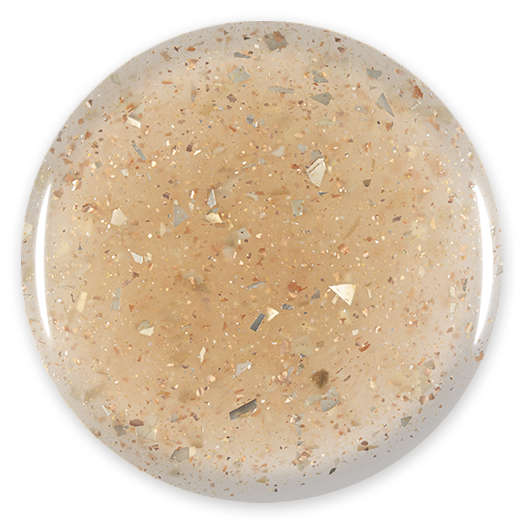 Top Coat - Gold Diamond Matte #2