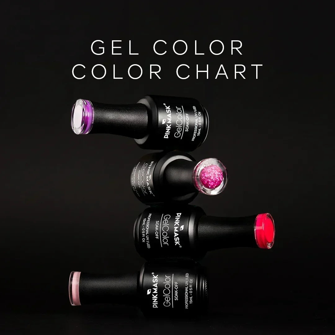 Endless Shades, Consistent Pro Results with the Gel Color Chart