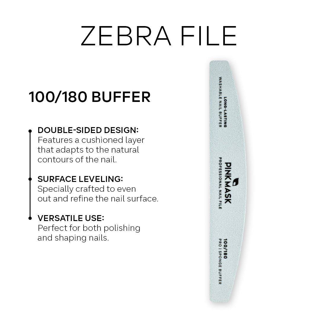 File Zebra 100/180 Sponge BUFFER