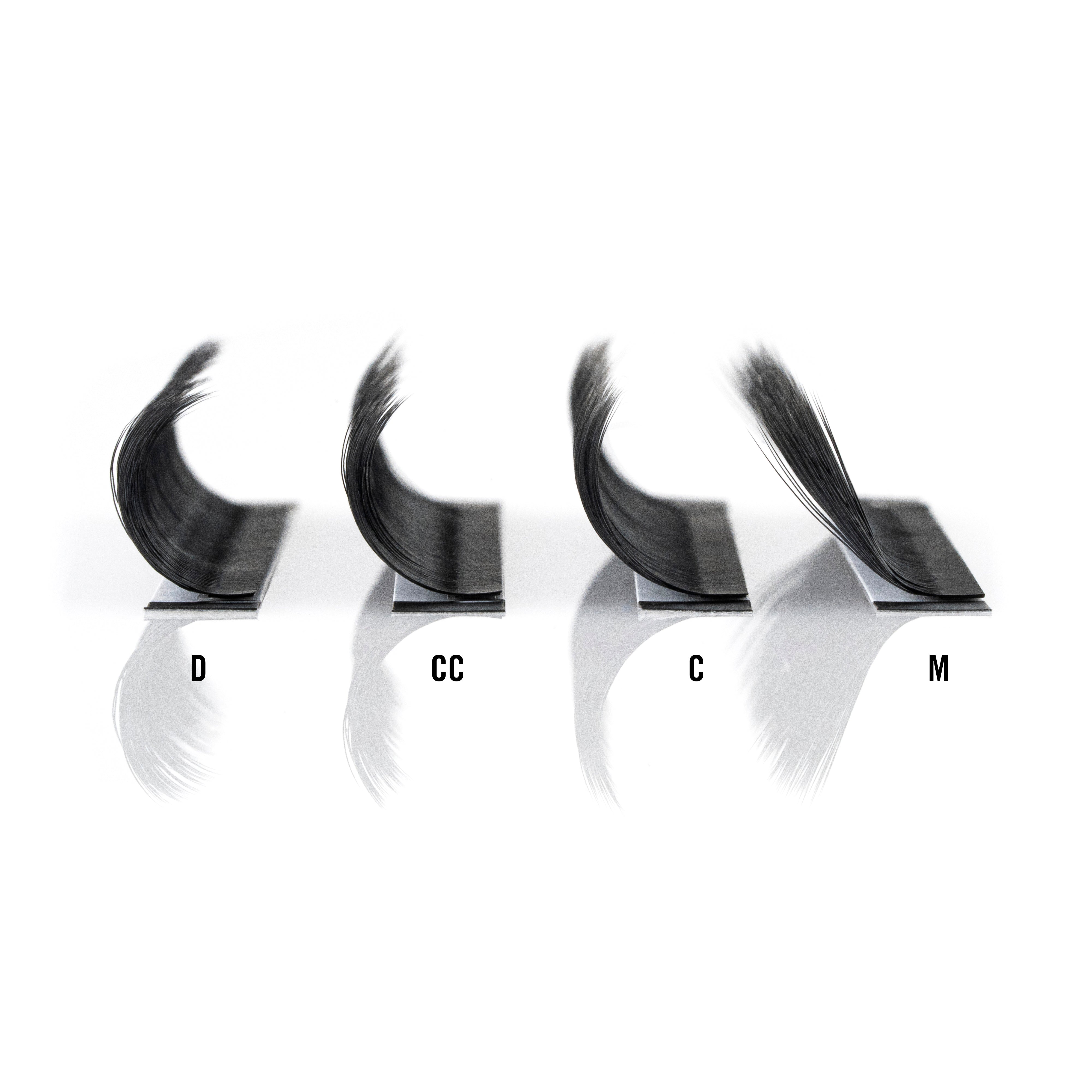 Professional Eyelash Extension - W - CC Curl