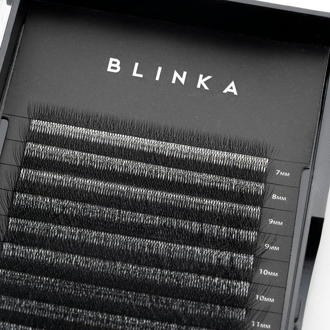 Professional Eyelash Extension - 5D Clover - D Curl