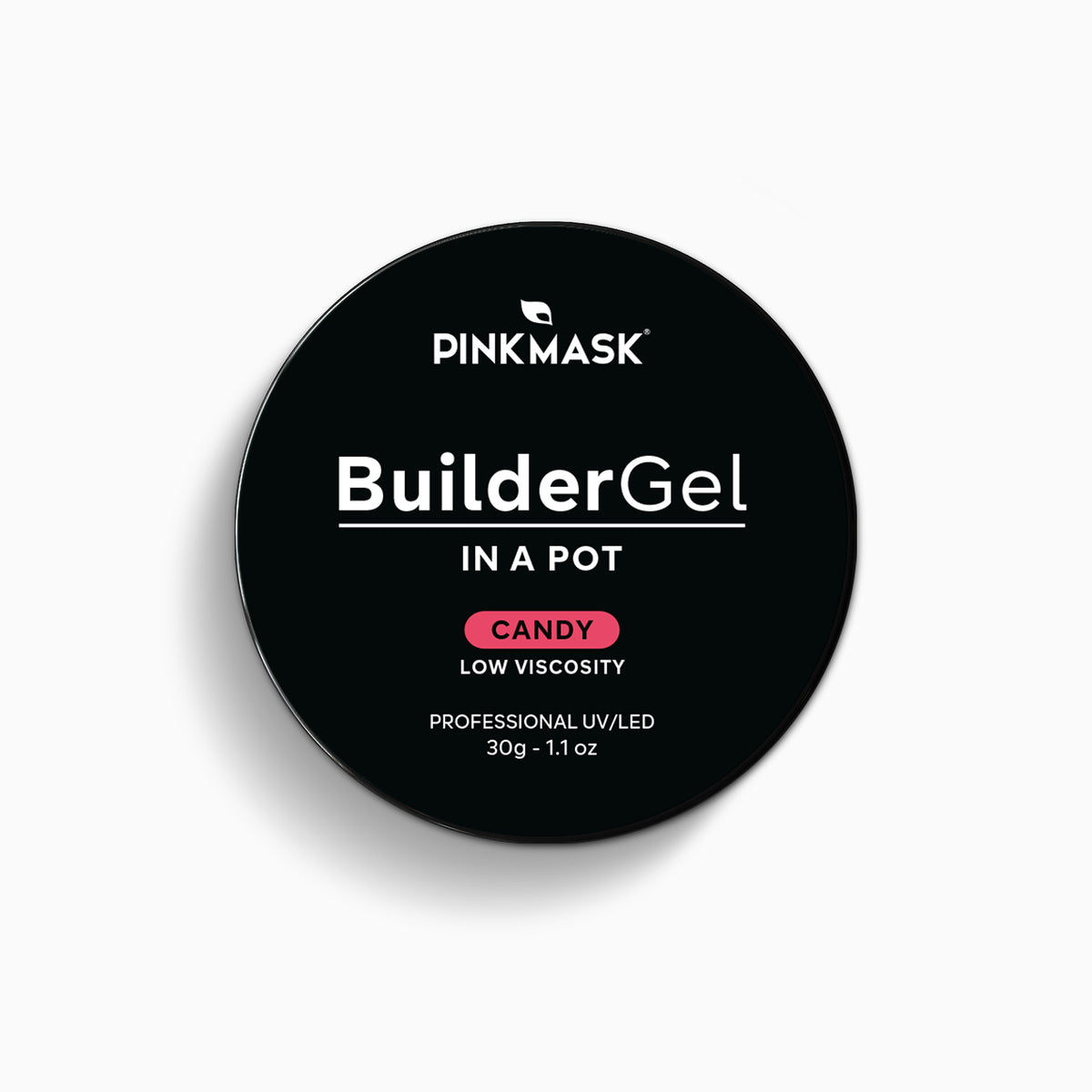 Builder Gel in a Pot - Pink Mask - gel for sculpting and nail repair