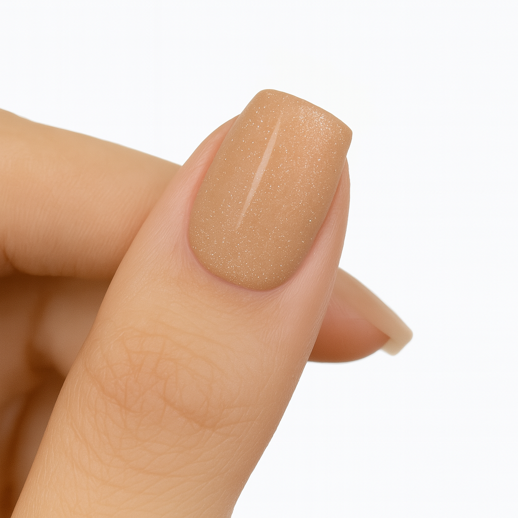 Builder Gel in a Pot - Shimmer Camel
