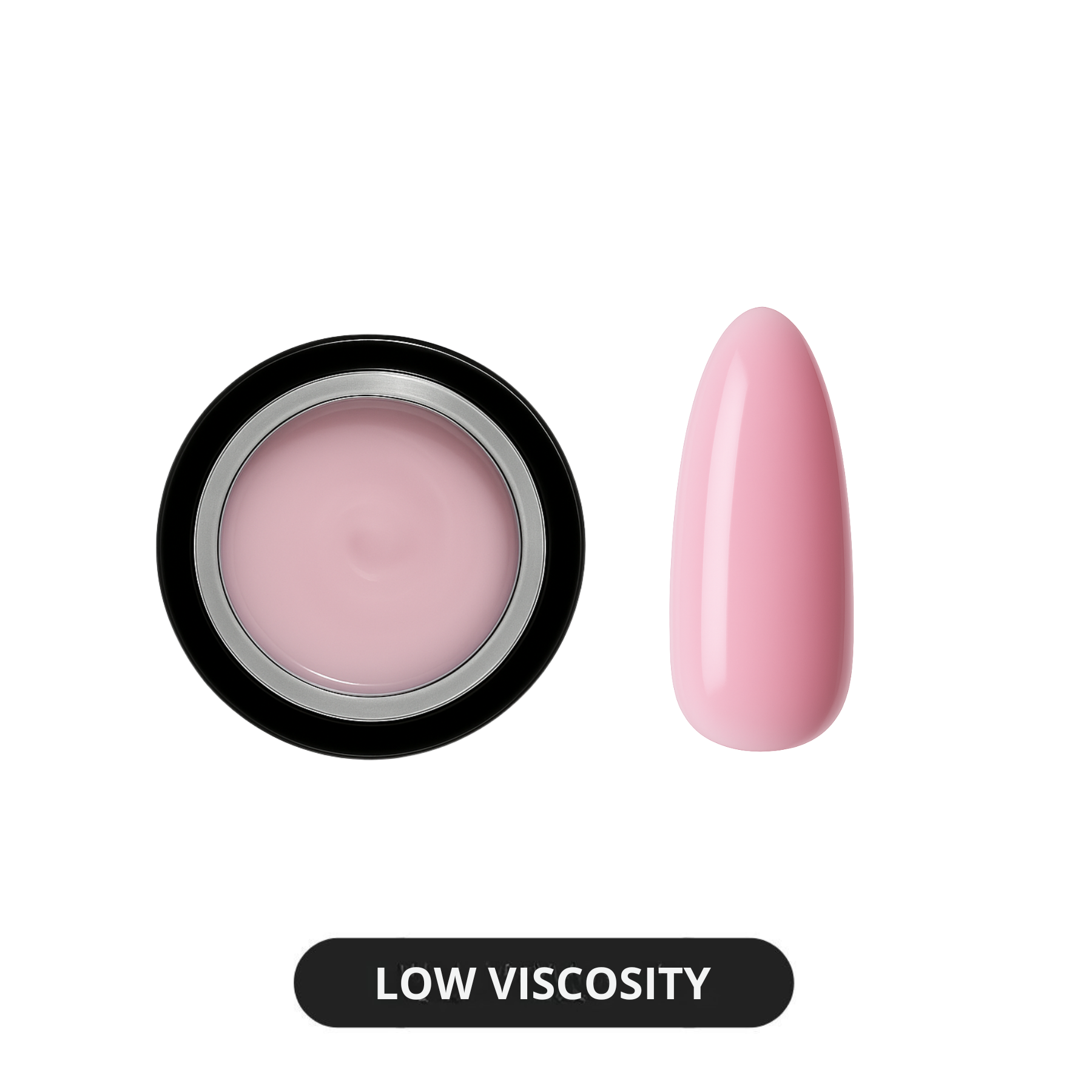 Builder Gel in a Pot - Milky Pink