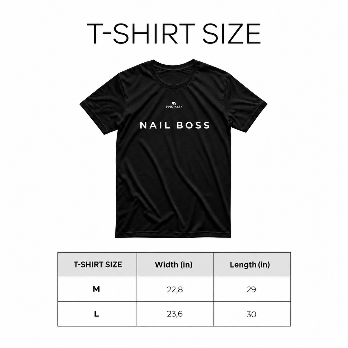 Black T-Shirt Nail Boss