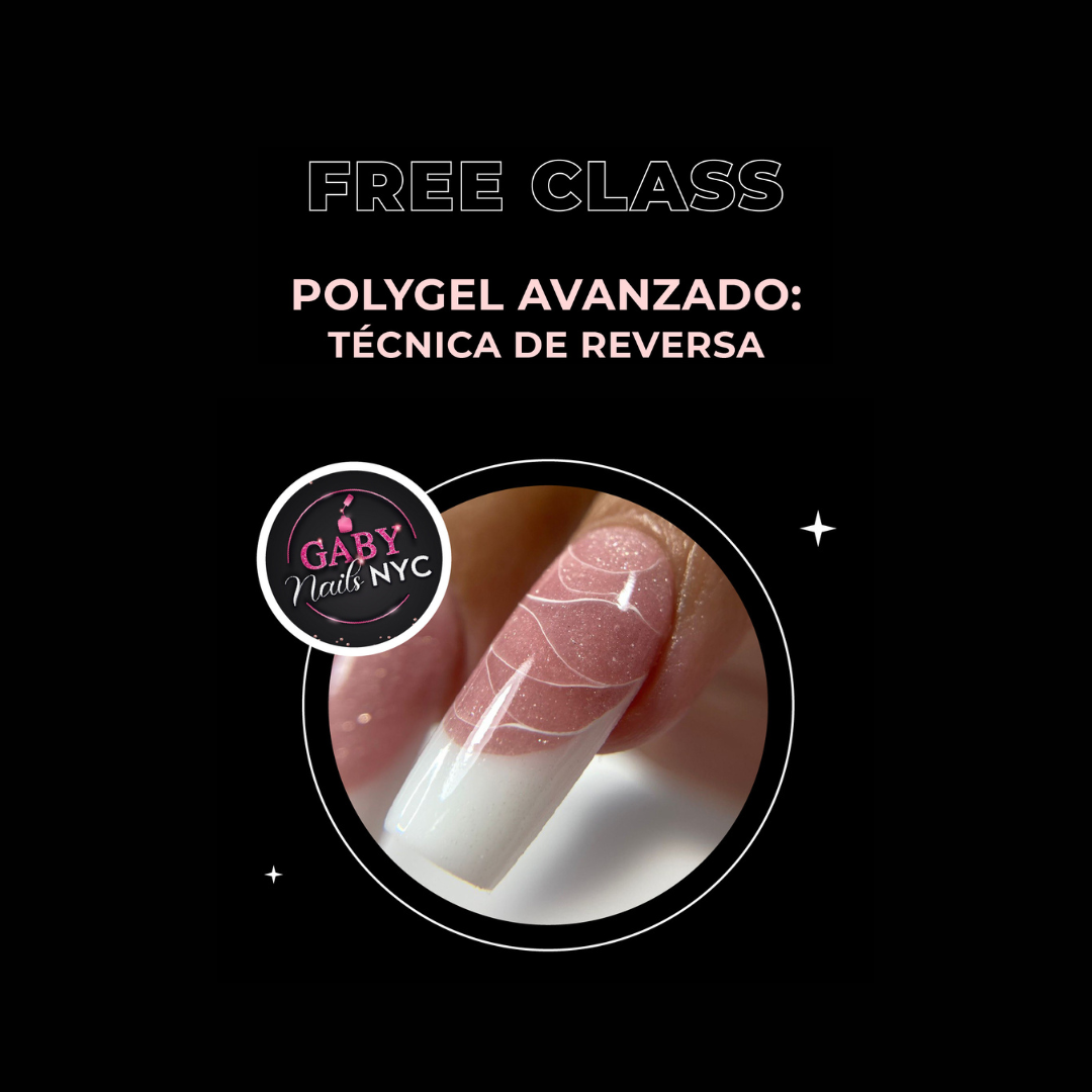 Clase Grabada Gratuita: Diseños de Polygel Avanzado by Gaby Nails