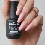 Color Base Coat - Pink Mask - vibrant nail color in 2 steps