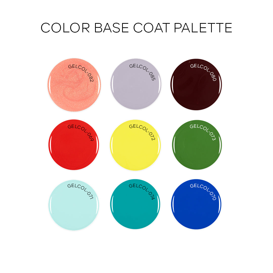 Color Base Coat - Pink Mask - vibrant nail color in 2 steps