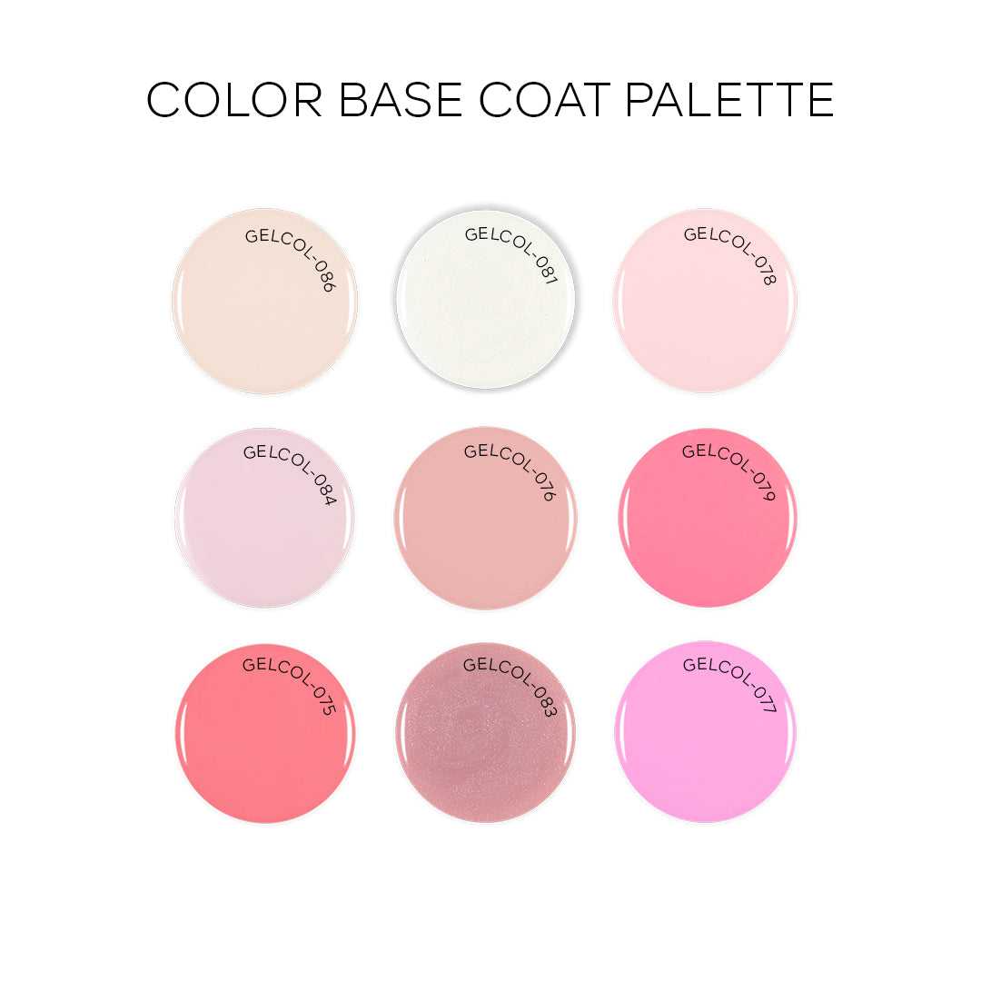 Color Base Coat - Pink Mask - vibrant nail color in 2 steps