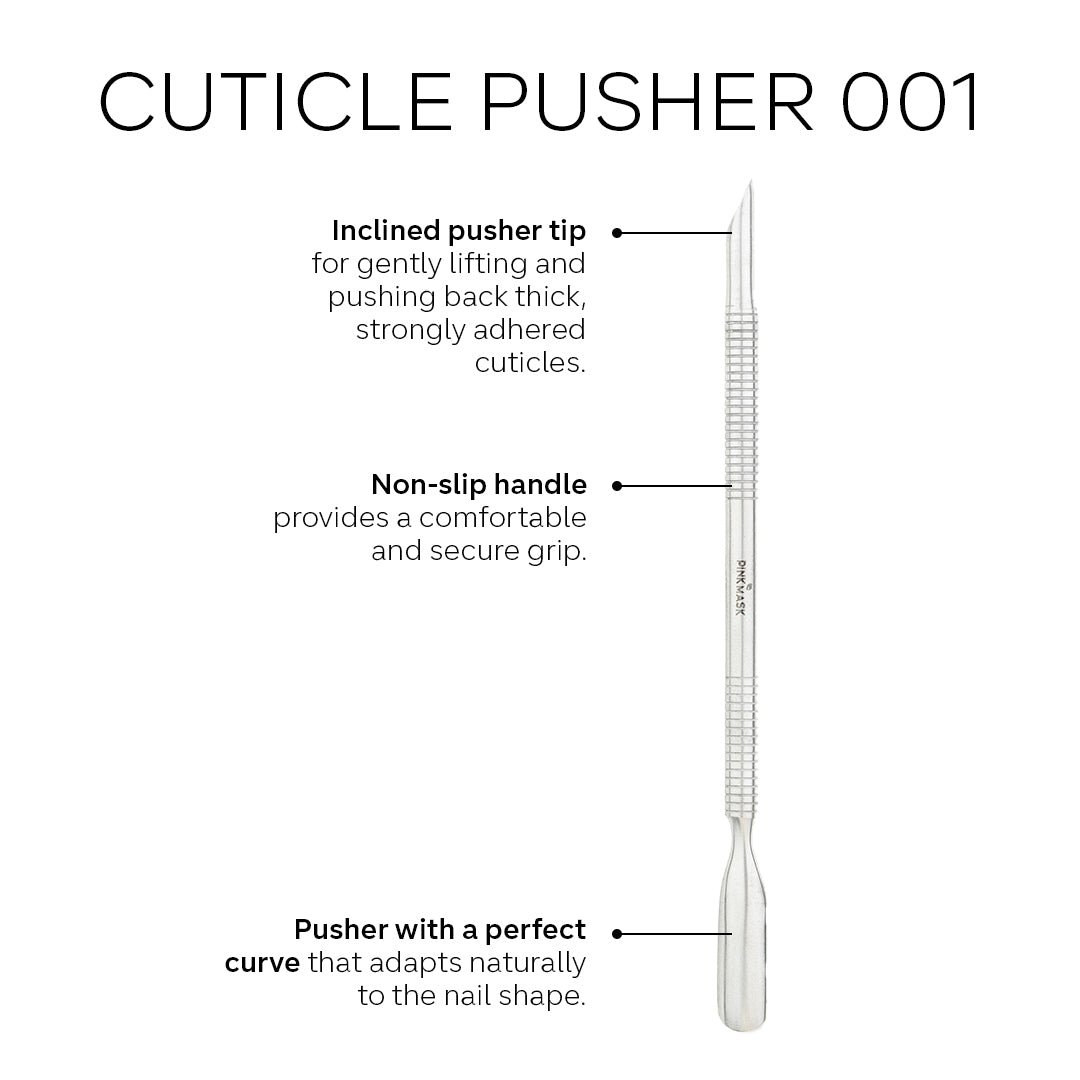 Cuticle Pusher - Pro Line Rectangular Blade