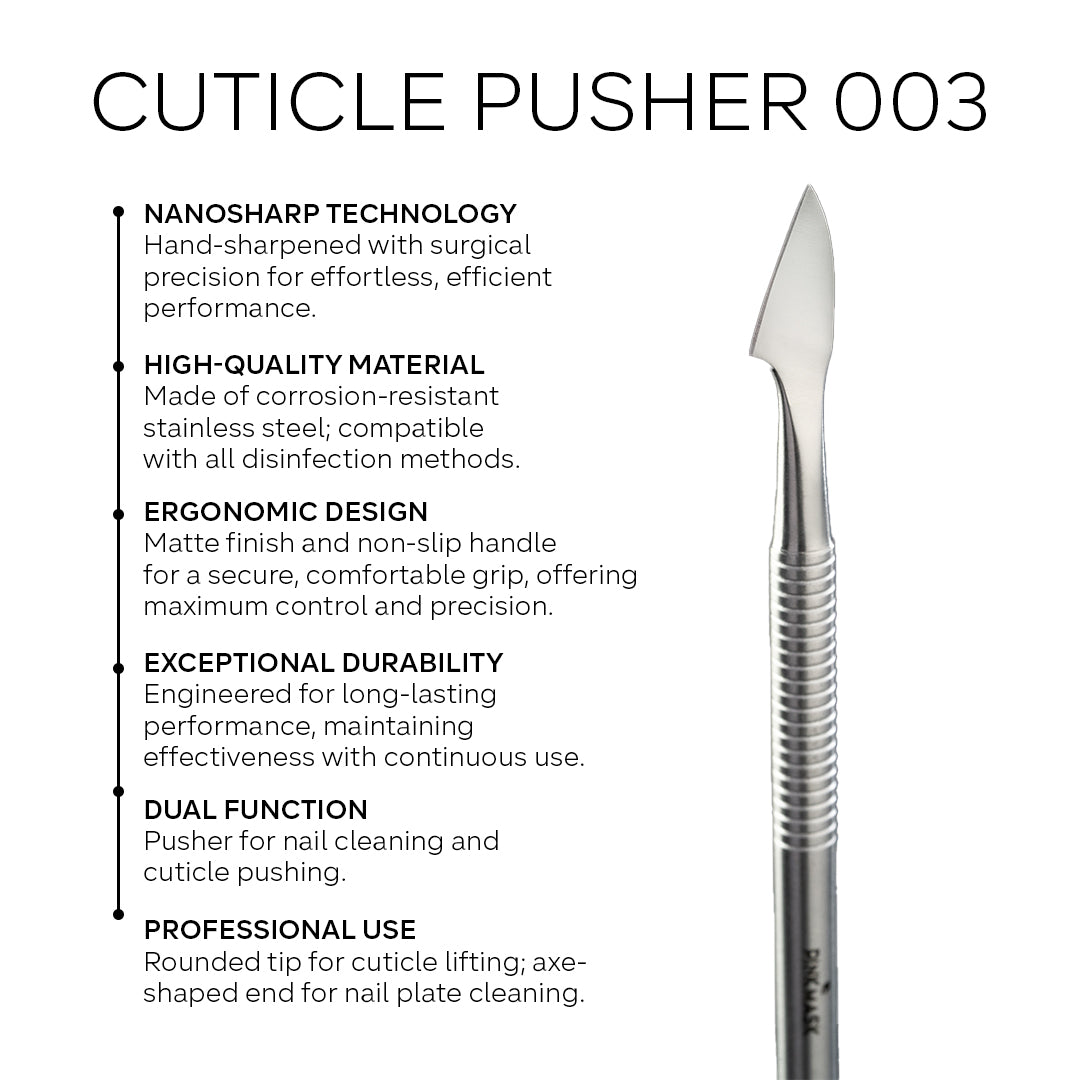 Cuticle Pusher - Pro Line Rounded Wide Pusher
