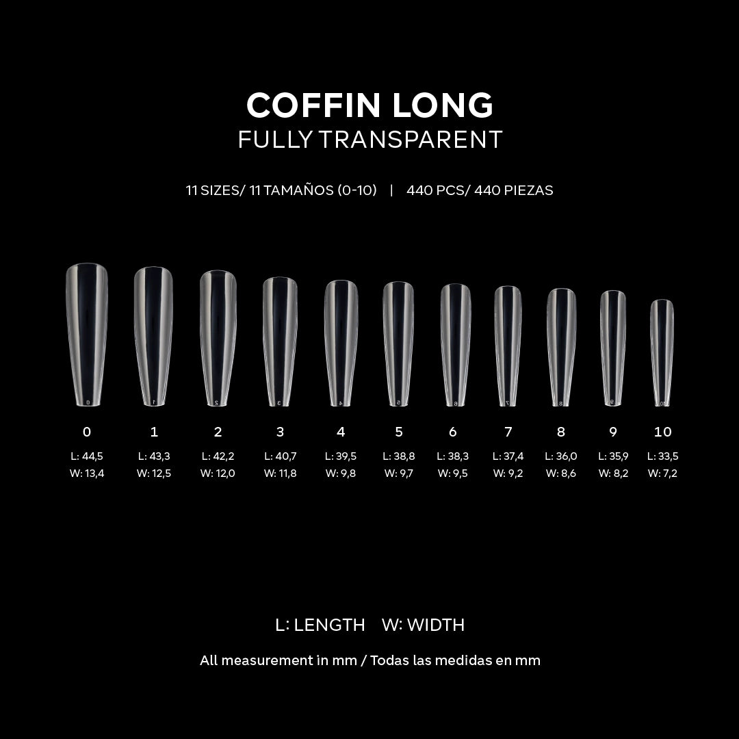 Easy Tips - Coffin Long