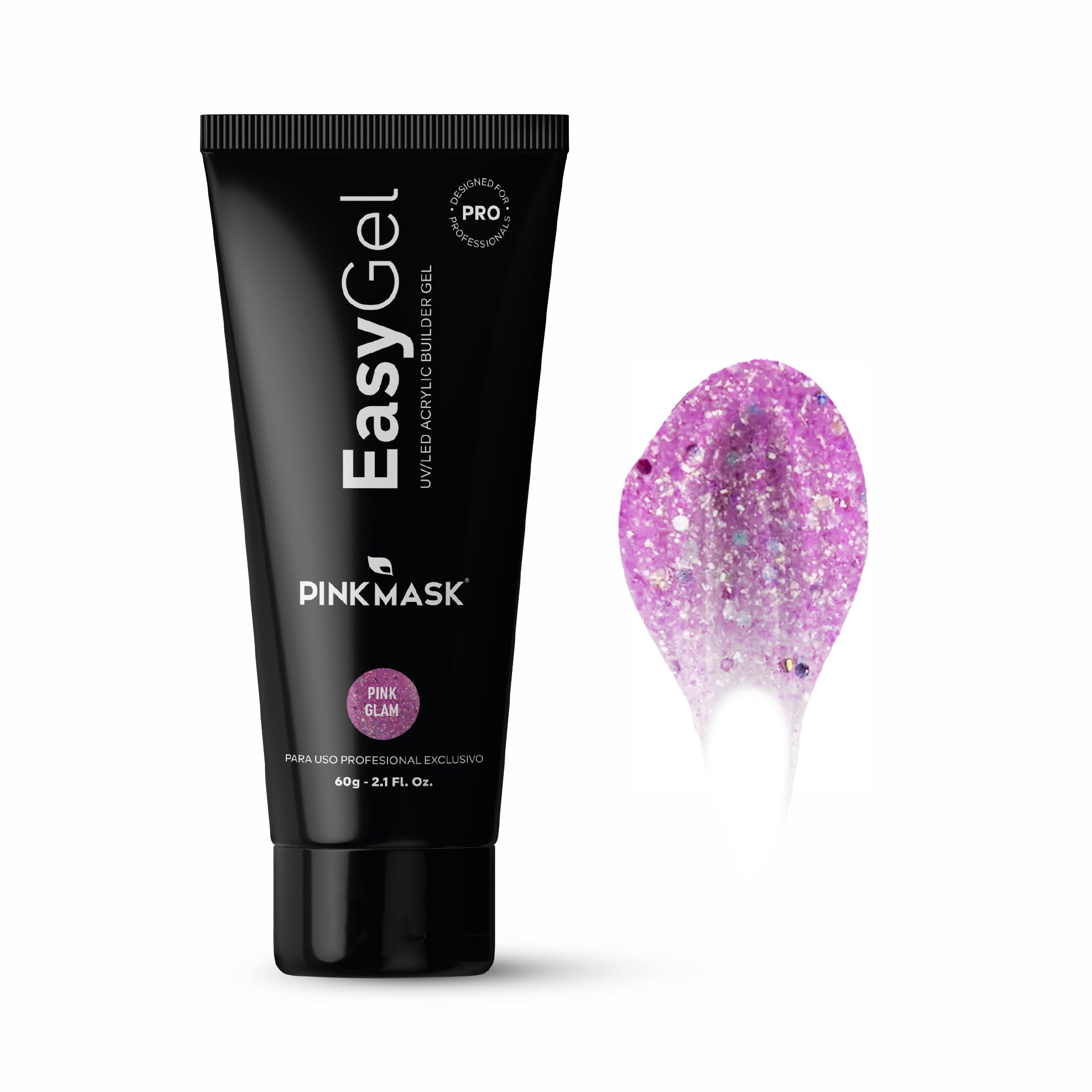 Easy Gel - Pink Glam - Glamorous Girly - 2 oz