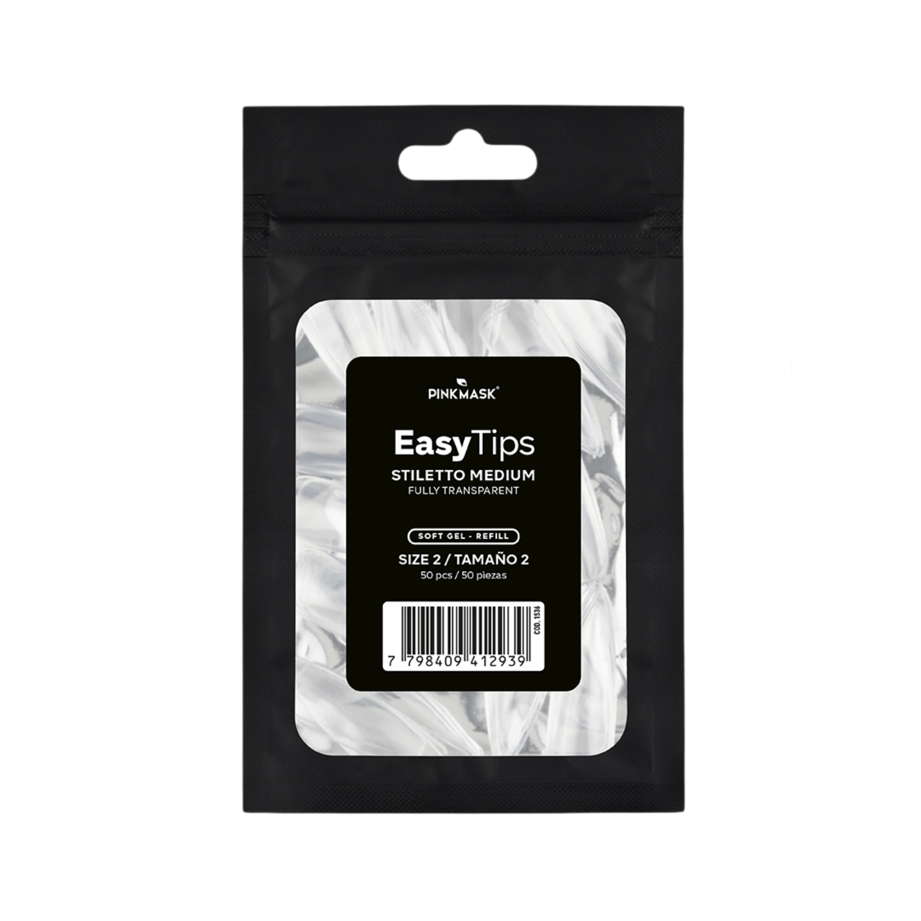 Easy Tip - Stiletto Medium -  Refill