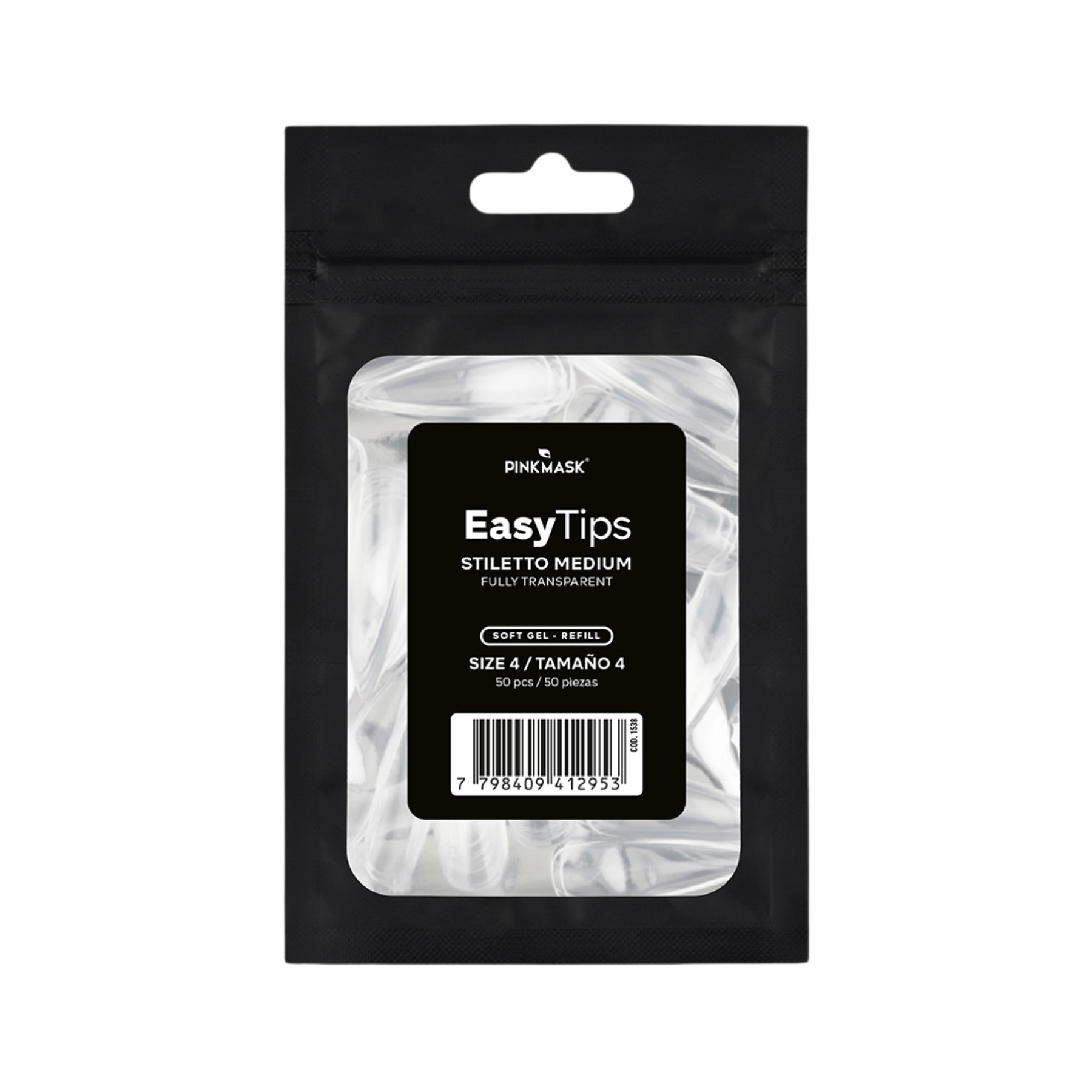 Easy Tip - Stiletto Medium -  Refill