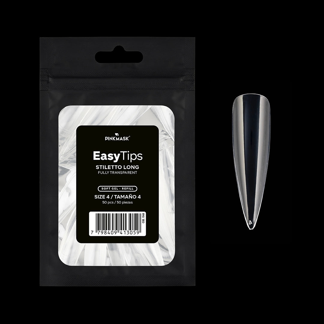 Easy Tip - Stiletto Long - Refill