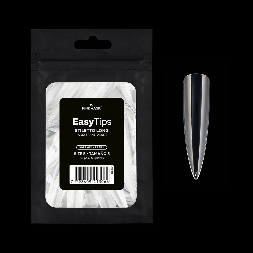 Easy Tip - Stiletto Long - Refill