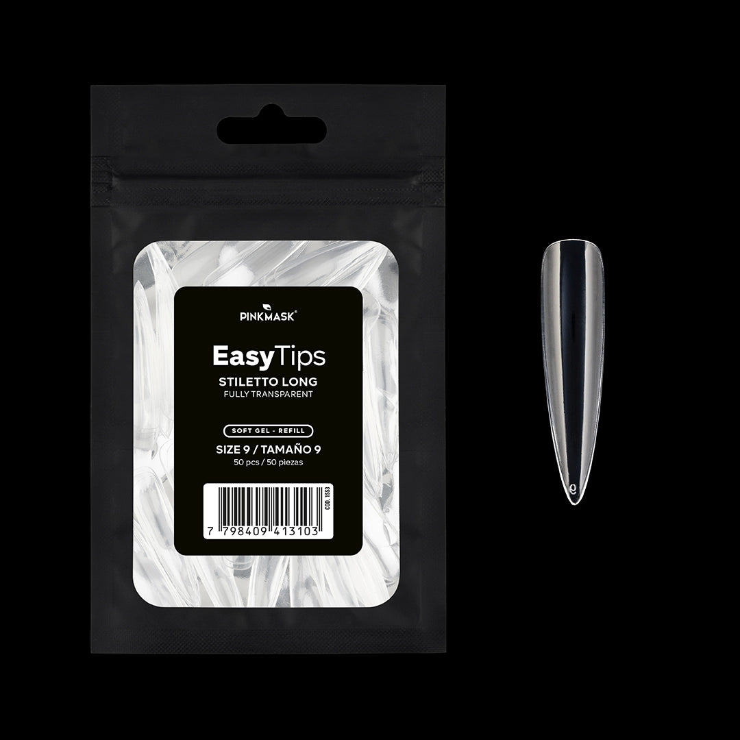 Easy Tip - Stiletto Long - Refill