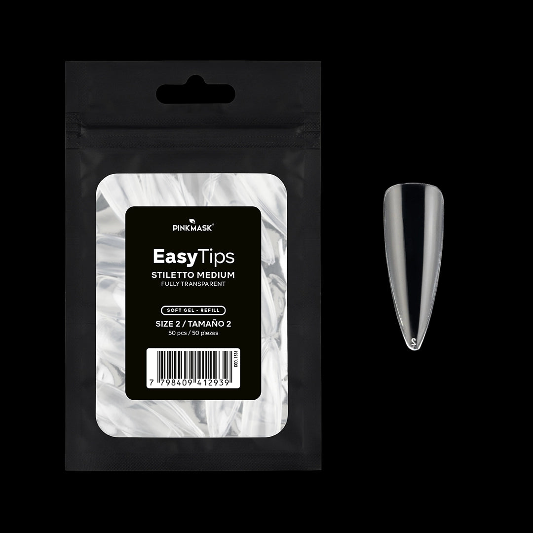 Easy Tip - Stiletto Medium -  Refill