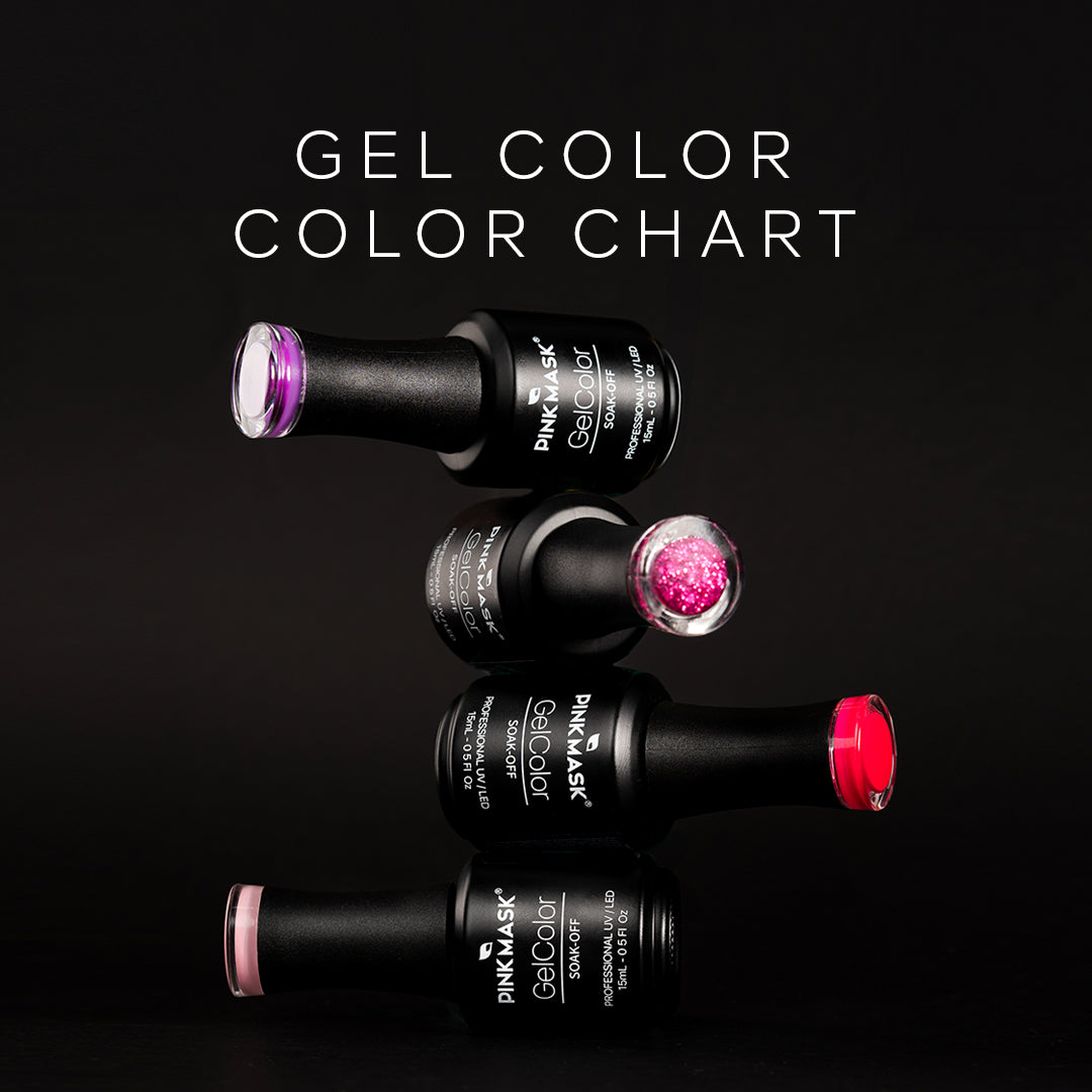 Gel Color - Color Chart