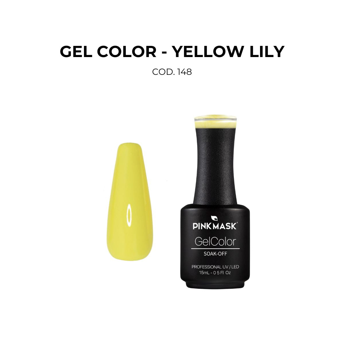 Gel Color - Pink Mask - vibrant nail polish