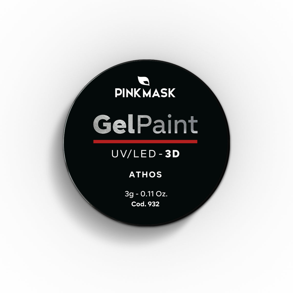 Gel Paint - Pink Mask - ultra-high pigmentation gel for freehand nail artwork and precise designs