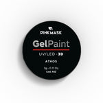 Gel Paint - Pink Mask - ultra-high pigmentation gel for freehand nail artwork and precise designs