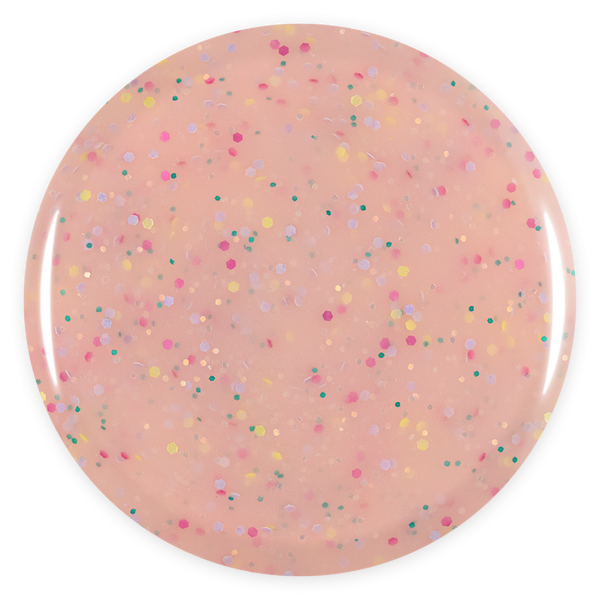 Gel Color Pierre Glow in the Dark Nails Halloween Pink Mask