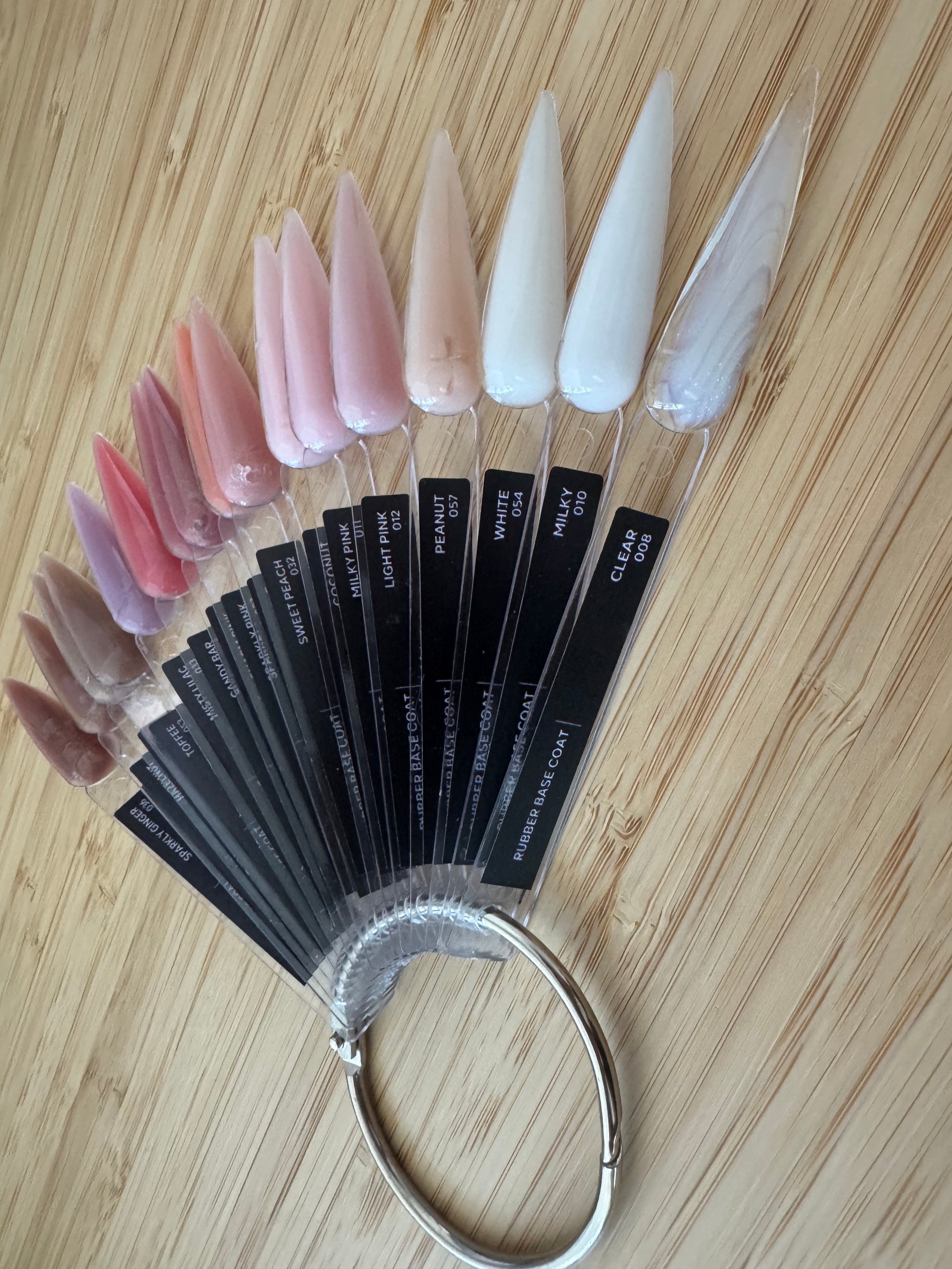 Rubber Base Coat - Color Swatch Stick