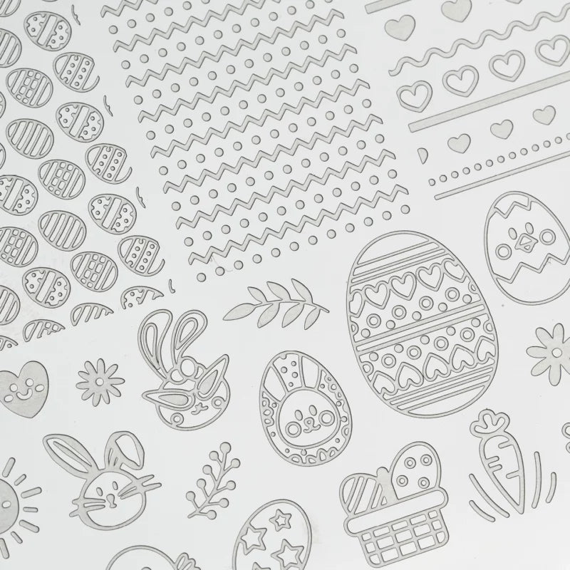 Stamping Plate: EASTER