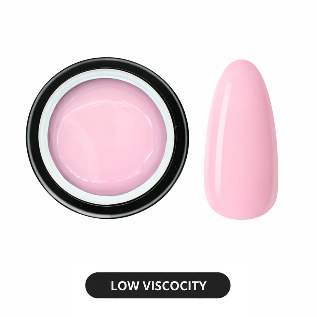 Builder Gel in a Pot - Pink Mask - gel for sculpting and nail repair.By Kleidys