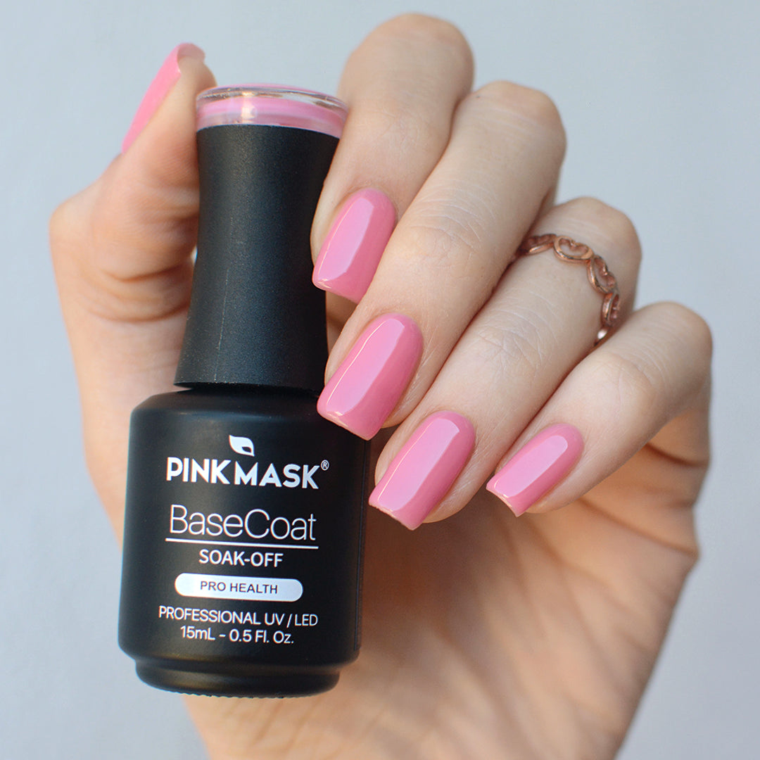 Rubber Base Coat -  Rose Vie