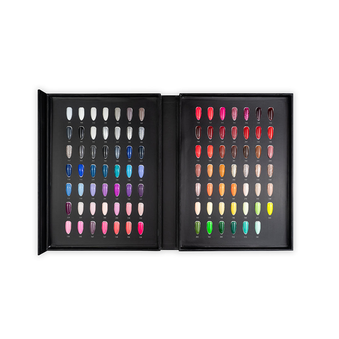 Gel Color Display Chart