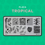 Stamping Plate: Tropical #23