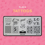 Stamping Plate: Tattoos #24