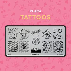 Stamping Plate: Tattoos #24