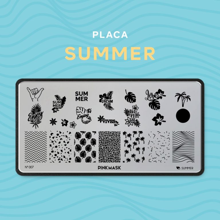 Stamping Plate: Summer #7