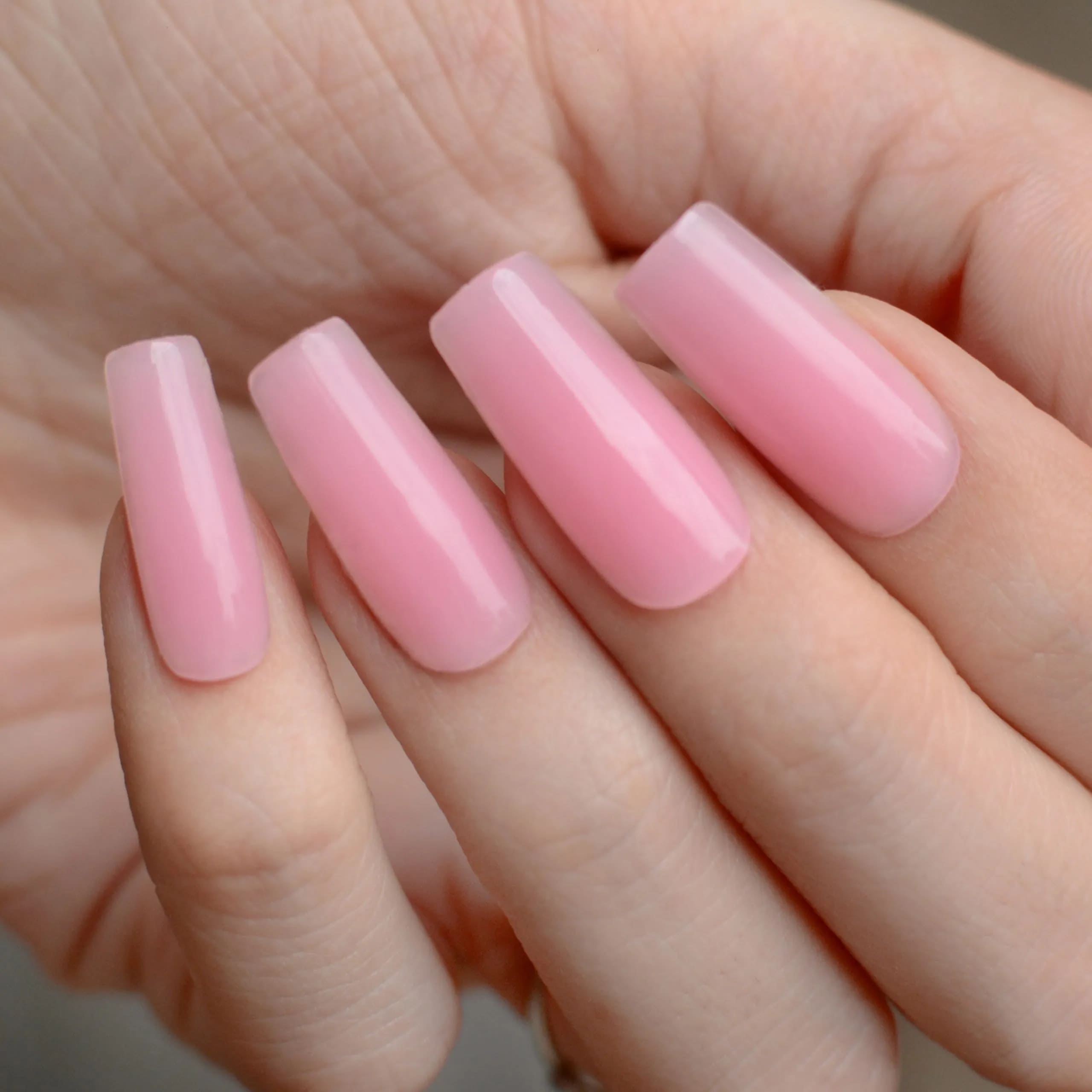  Pink Mask Polygel for nail construction - Acrygel Pink 