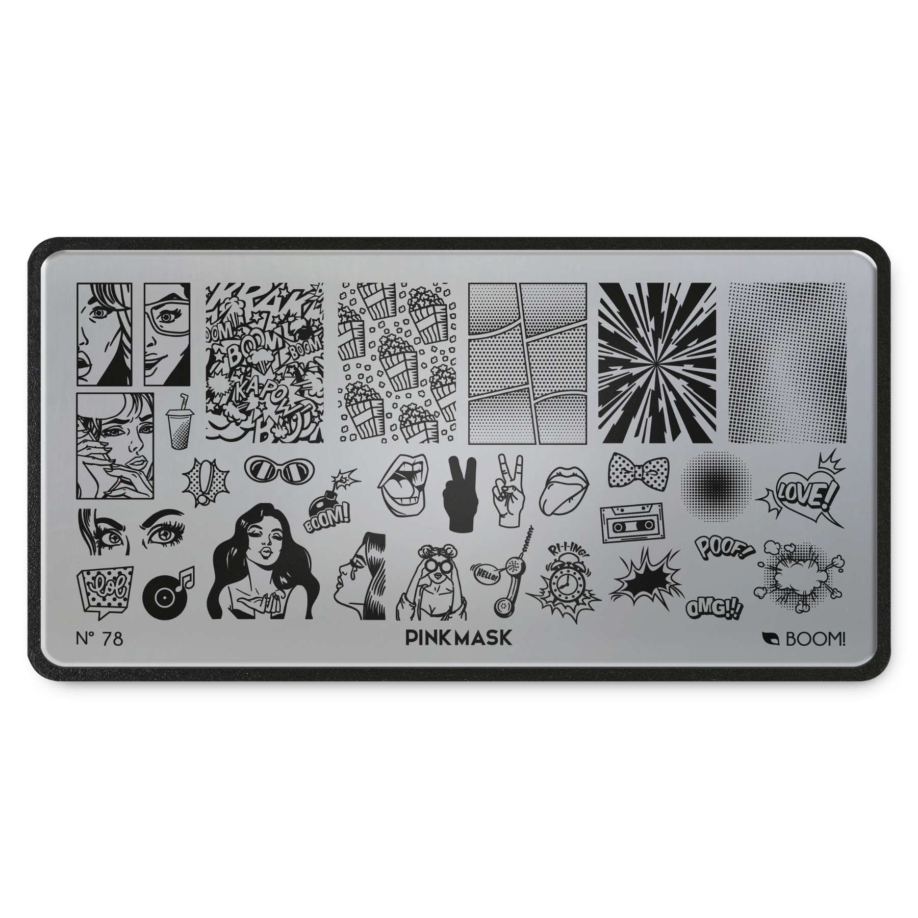 Stamping Plate - BOOM!