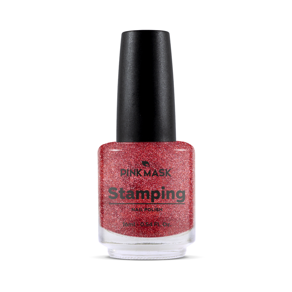 Stamping Polish - Metallic Red