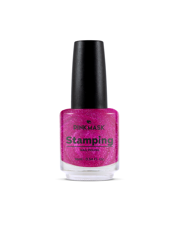 Stamping Polish - Metallic Pink