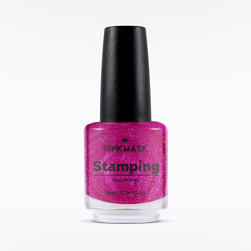 Stamping Polish - Metallic Pink