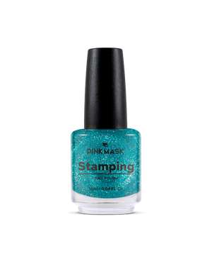 Stamping Polish - Metallic Turquoise