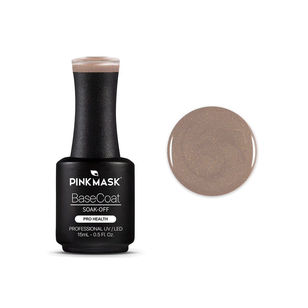 Rubber Base Coat - Sparkly Sand