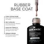 Rubber Base Coat - Charm Pink