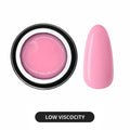 Builder Gel in a Pot - Pink Mask - gel for sculpting and nail repair.