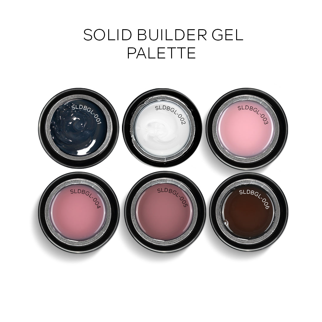 Solid Builder Gel - Pink Mask - gel for nail extensions and 3D designs